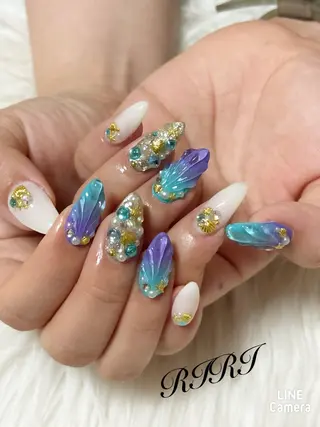 ネイル riri オーナーのネイルデザイン