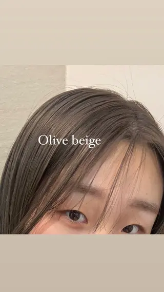 セミロング 透明感カラー🤎/ ツヤカラー/さくらのヘアスタイル