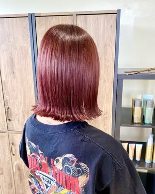ミディアム カラー 太田 未来のヘアスタイル