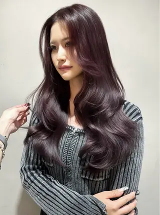 ロング カラー ♡Yoshino♡ 色っぽトレンドヘアのヘアスタイル