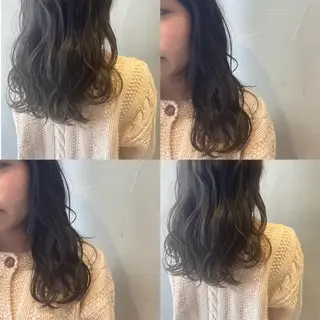 セミロング カラー カジュアルを女っぽく 𝗮𝘆𝗮𝗰𝗼のヘアスタイル