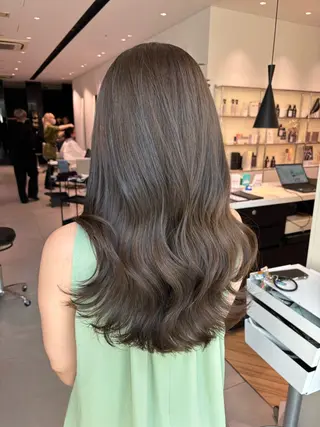 ロング カラー 銀座/髪質改善/韓国 カラー🍓原田侑依のヘアスタイル