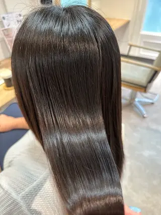 ロング パーマ Annie 吉田 裕美のヘアスタイル