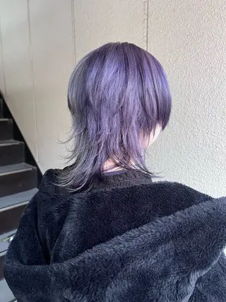 ミディアム カラー 🌈NY girl Kaede🌈のヘアスタイル