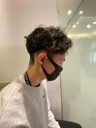 メンズ 似合わせカット /パーマ岡本淳平のヘアスタイル