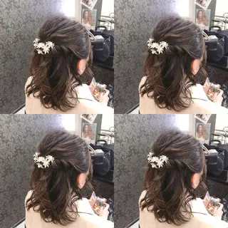 ミディアム ヘアアレンジ 🌷MAYU 🌷のヘアスタイル