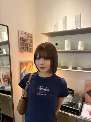 ショート nanami🏷🤎 ふんわりカラーのヘアスタイル