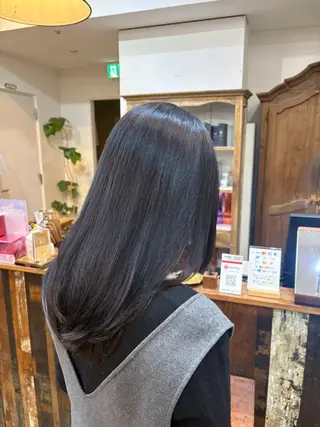 ロング 縮毛矯正/ 艶カラー/カイのヘアスタイル