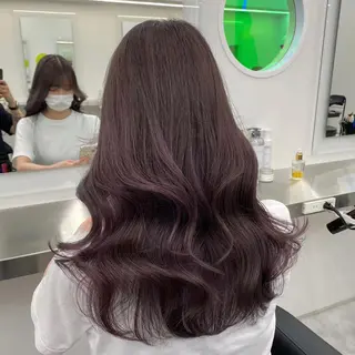 ロング カラー GO TODAY 原宿Verno店所属・韓国系支持率No.1 レイヤー特化/きょうのヘアスタイル