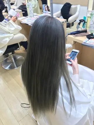 ロング 大山 晃介のヘアスタイル