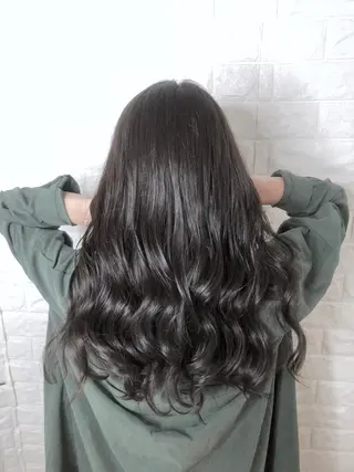 セミロング 縮毛矯正/髪質改善 主税巧一のヘアスタイル