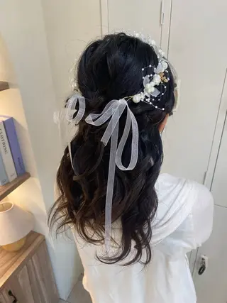 ヘアアレンジ 髪質改善/艶カラー 🎀ヘアアレンジ🎀のヘアスタイル