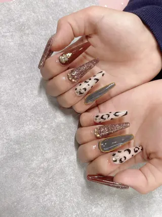 ロング ネイル 《LB》ラブリエ Nail&eyeのマツエク・マツパデザイン