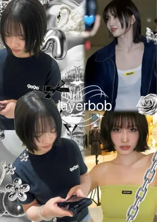 ショート nao🎀zina 透明感/艶髪のヘアスタイル