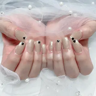 ネイル 🎀藤沢ガーリーネイ ル/長さ出し🎀のネイルデザイン