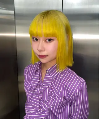 カラー Null所属・残留しないハイトーン 🎀マホのヘアスタイル