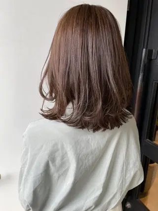 ロング カラー 🇰🇷くびれボブ/ 韓国ボブ🇰🇷愛誠のヘアスタイル