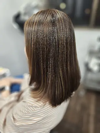 セミロング カラー terra✂️川嶋 大輔のヘアスタイル