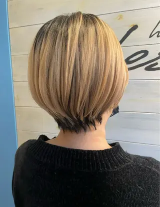 ショート bless所属・shoki ボブ美容師のヘアスタイル