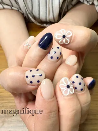 ネイル プライベートサロン マニフィークのネイルデザイン