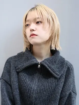 ショート GIEN 西宮ガーデンズプラス所属・中尾 碧斗のヘアスタイル