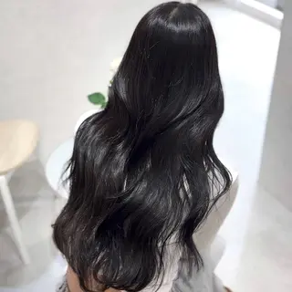 ロング カラー suzuka/透明感 カラー 美髪縮毛矯正のヘアスタイル