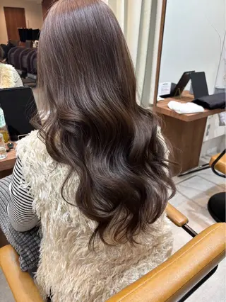 ロング カラー 髪質改善美容室Flat.千葉所属・トゥサリ/ 海外ヘア/レイヤーのヘアスタイル
