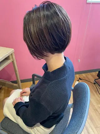 ショート カラー ヘアアレンジ 北九州美容室 🕊️わかな✂︎のヘアスタイル