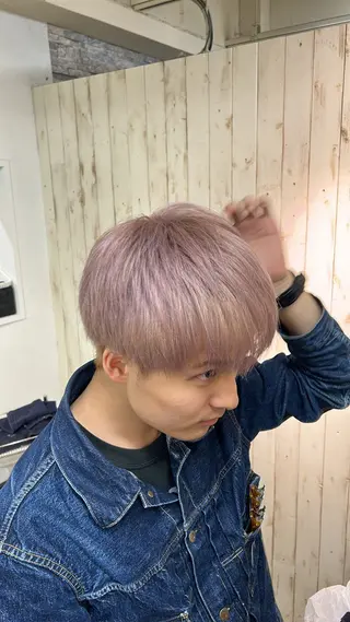 カラー メンズ ⚜️メンズ特化 ひかる⚜️のヘアスタイル