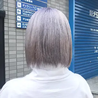 ショート カラー ヘアアレンジ Zina渋谷エリア マネージャShionのヘアスタイル