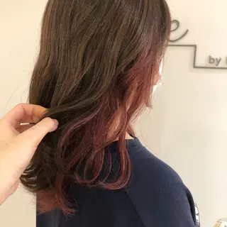ミディアム まつい みるのヘアスタイル