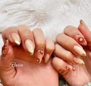 ネイル revia所属・ERI Nailistのネイルデザイン