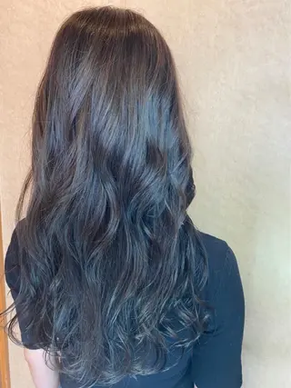 ロング カラー marron 加瀬のヘアスタイル