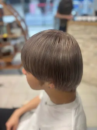 ショート カラー メンズ メンズ特化韓国風 パーマスタイル/りんのヘアスタイル