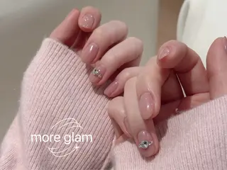 ショート more glam 原宿店のネイルデザイン