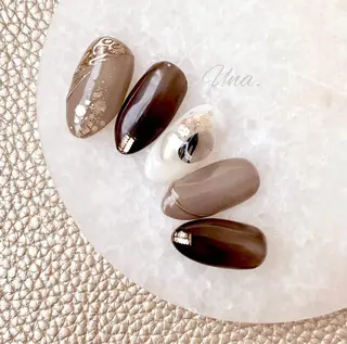 ネイル boite a bijoux Unaのネイルデザイン