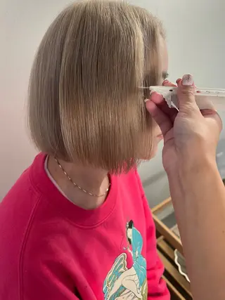 ショート 村上 綾音のヘアスタイル