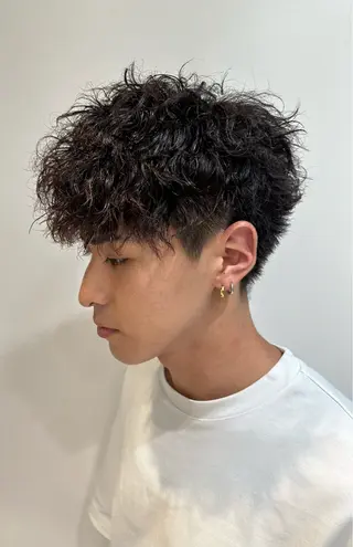 パーマ メンズ 🍀メンズパーマ職人 池袋🍀Yuraのヘアスタイル