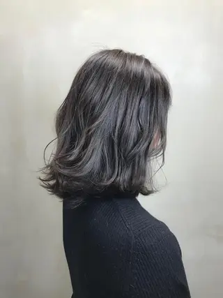 ミディアム カラー eclair.髪質改善&トリートメント所属・【艶髪、透明感】西村 有司のヘアスタイル