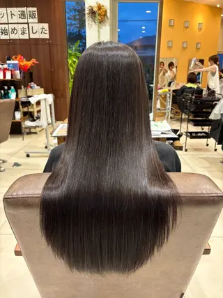 ロング ハイトーン/寒色系 カラー/Risa🌿のヘアスタイル