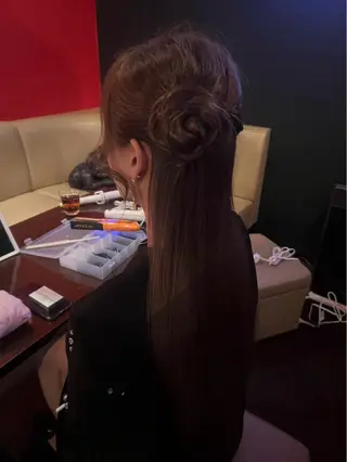 ロング ヘアアレンジ JOIE (ｼﾞｮﾜ）所属・hair set / 渡辺未来🦋のヘアスタイル