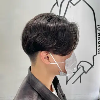 ショート パーマ メンズ メンズ特化美容師/ 藤戸 椋のヘアスタイル