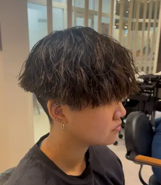 パーマ カット/メンズ パーマ/夢翔のヘアスタイル