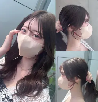 ミディアム カラー 🌫️大人韓国ヘア 🌫️naoyaのヘアスタイル