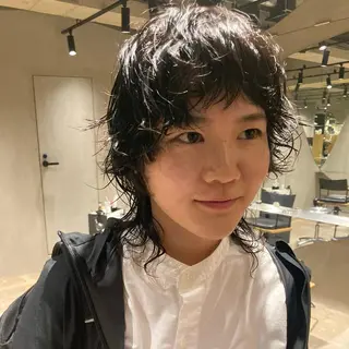 ショート パーマ 🌈圧倒的デザイン力 内井省吾のヘアスタイル