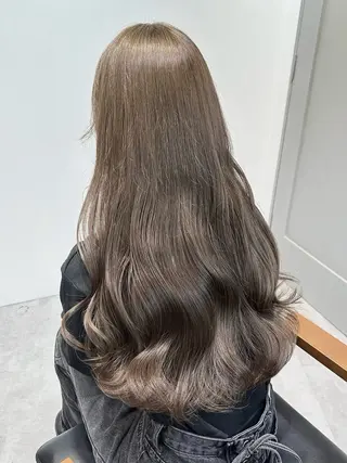 ロング 艶カラー/羽エクステ サラサ💟のヘアスタイル