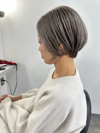ショート 篠崎 佑季のヘアスタイル