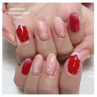 ミディアム ネイル 👑enen style👑のネイルデザイン