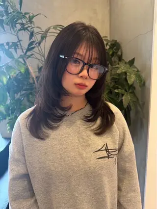 ロング 草野ゆずき⌇縮毛矯正 ⌇レイヤー⌇ボブ🕊のヘアスタイル