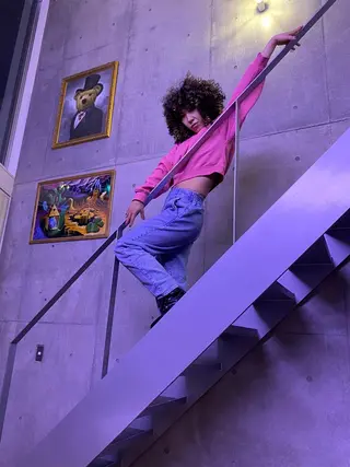 セミロング カラー パーマ ヘアアレンジ キッズ ネイル マツエク・マツパ 中元 淳のヘアスタイル